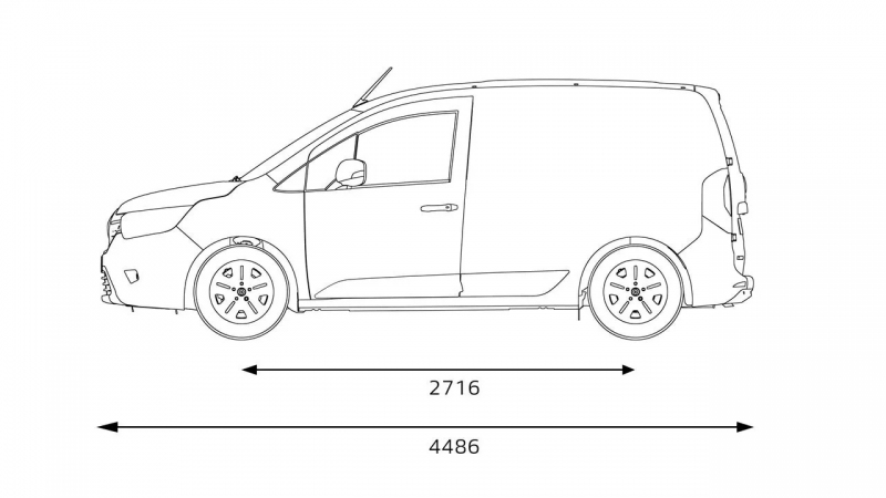 Kangoo Van 100% Electric Immagine 10